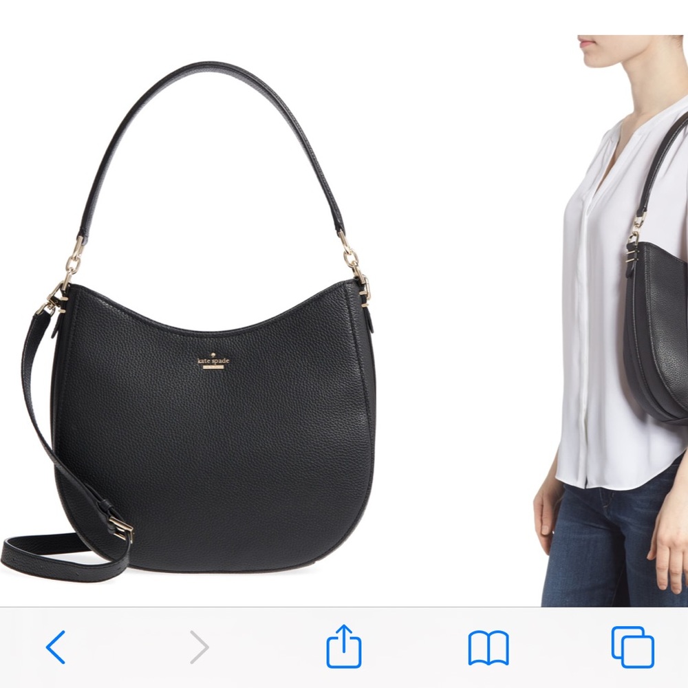 Kate Spade Oakwood Pebble Shoulder Bag. Brand New